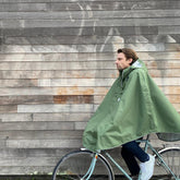 Cape de pluie pour vélo et cycliste unisexe / mixte 100% recyclé de marque française sur meanwhile boutique